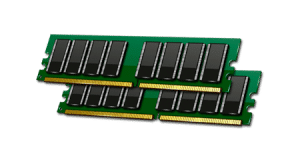 computer memory (RAM)