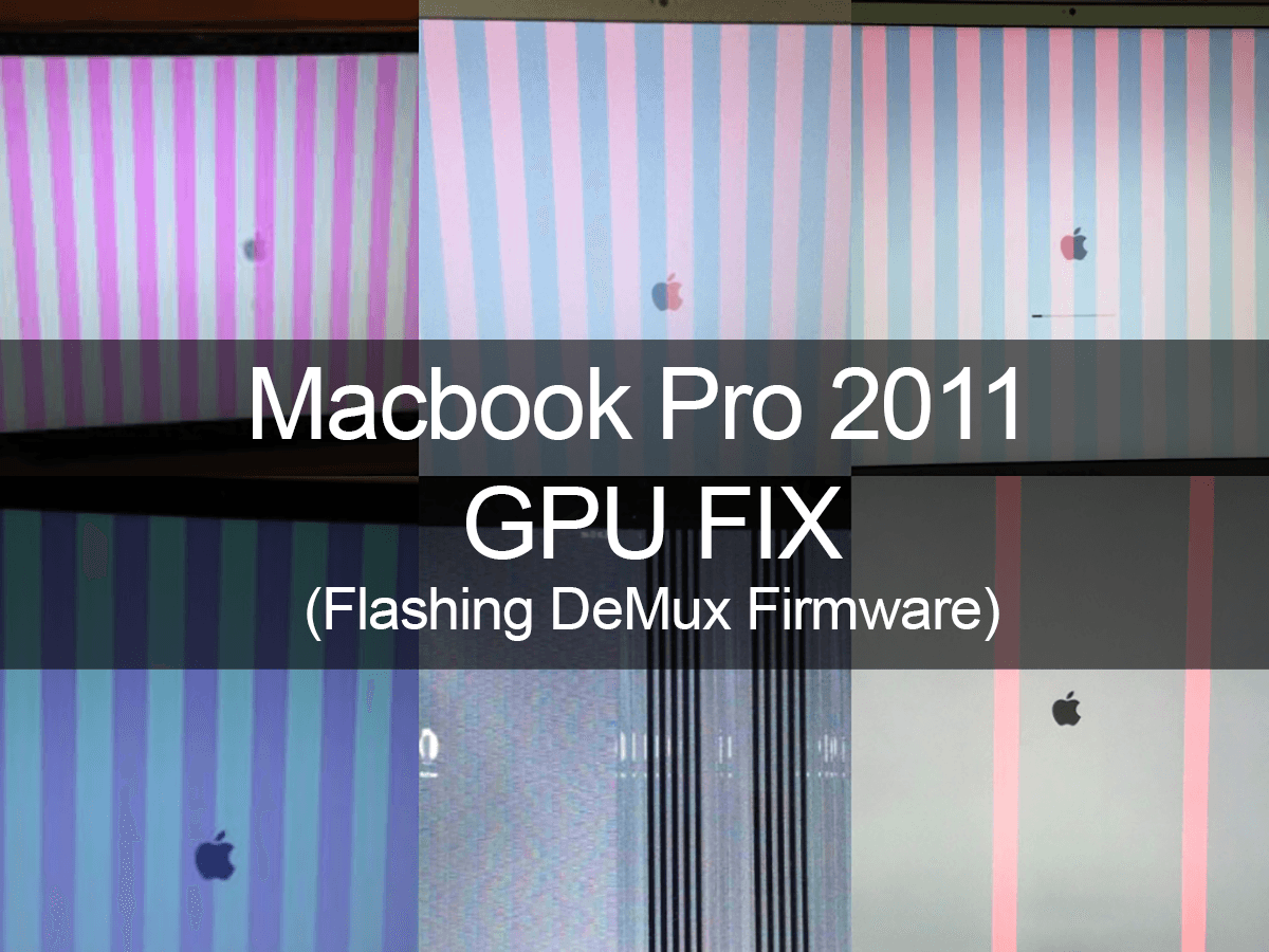 Macbook Pro 2011 Bad GPU Fix - JS Information